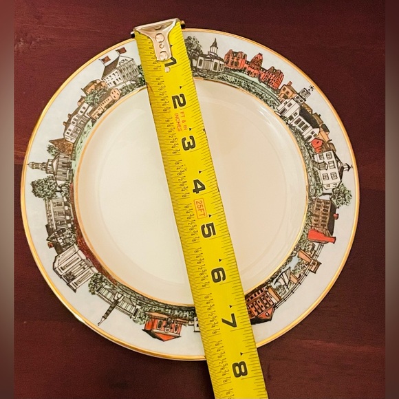 Historic Richmond Plate Limited Edition 101/950 Hand Painted Porcelain - Picture 6 of 7